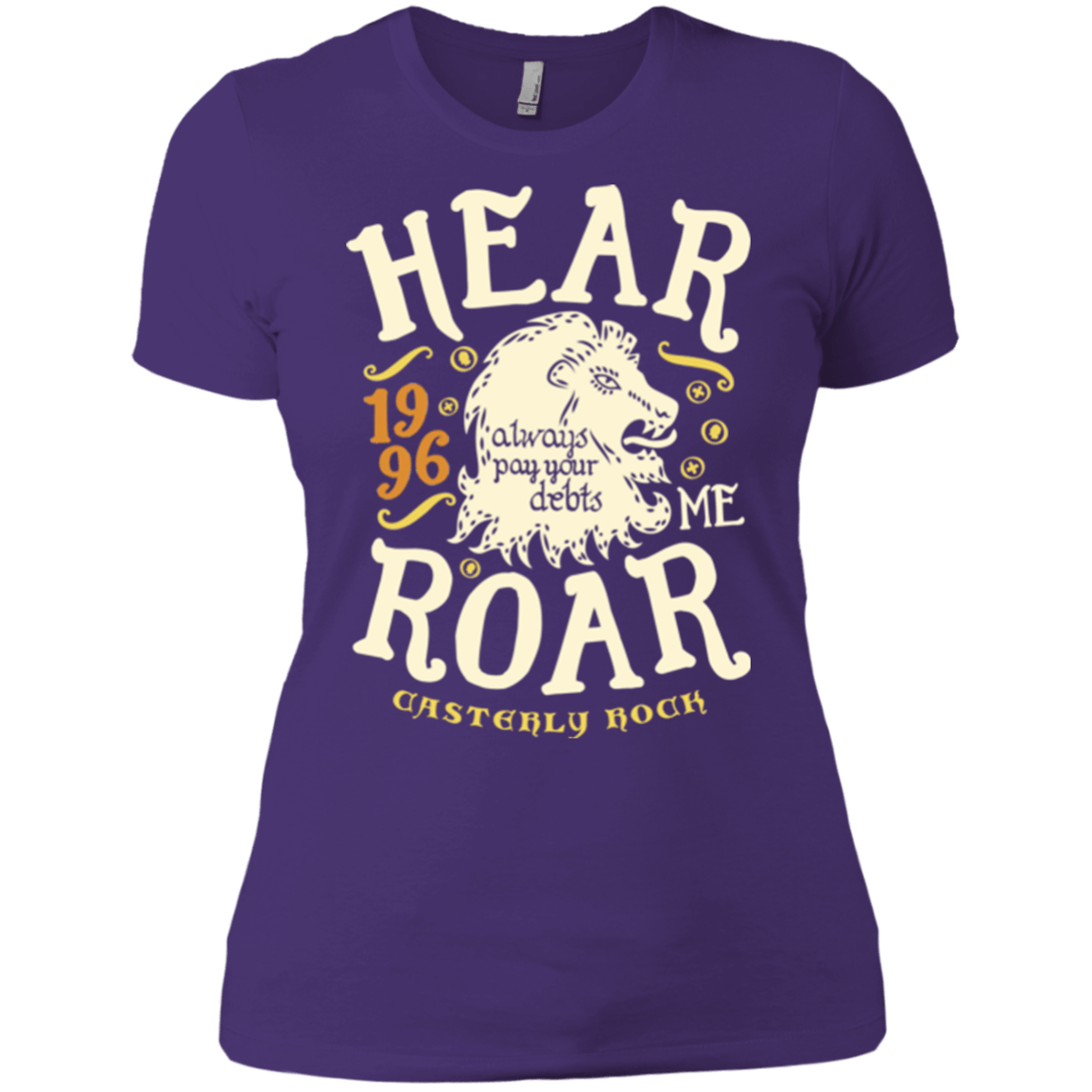 T-Shirts Purple / X-Small House of Lions Women's Premium T-Shirt