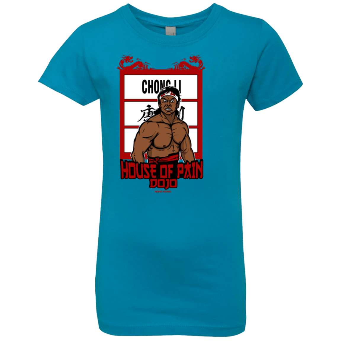 T-Shirts Turquoise / YXS House Of Pain Girls Premium T-Shirt