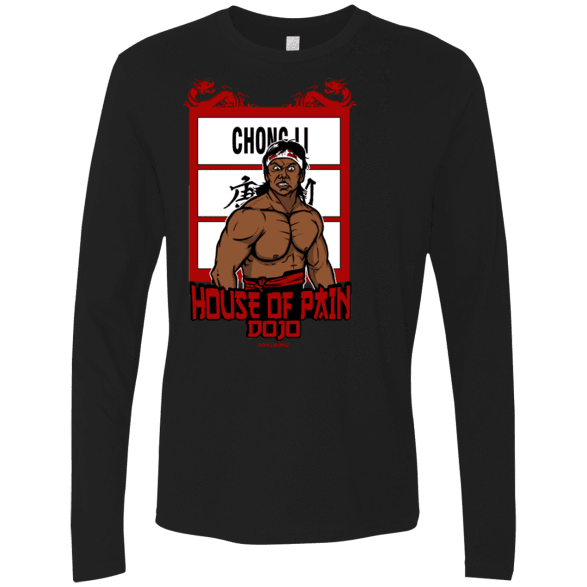 T-Shirts Black / S House Of Pain Men's Premium Long Sleeve