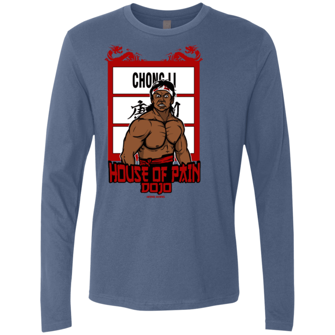 T-Shirts Indigo / S House Of Pain Men's Premium Long Sleeve