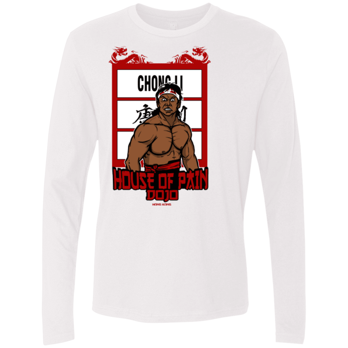 T-Shirts White / S House Of Pain Men's Premium Long Sleeve