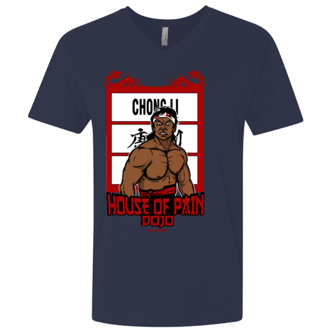 T-Shirts Midnight Navy / X-Small House Of Pain Men's Premium V-Neck