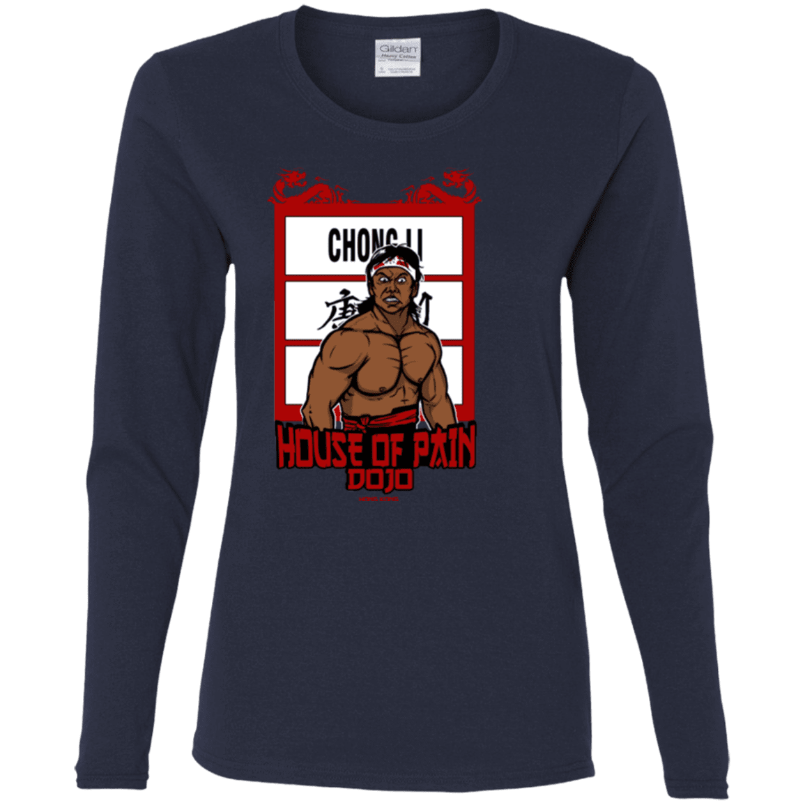 T-Shirts Navy / S House Of Pain Women's Long Sleeve T-Shirt
