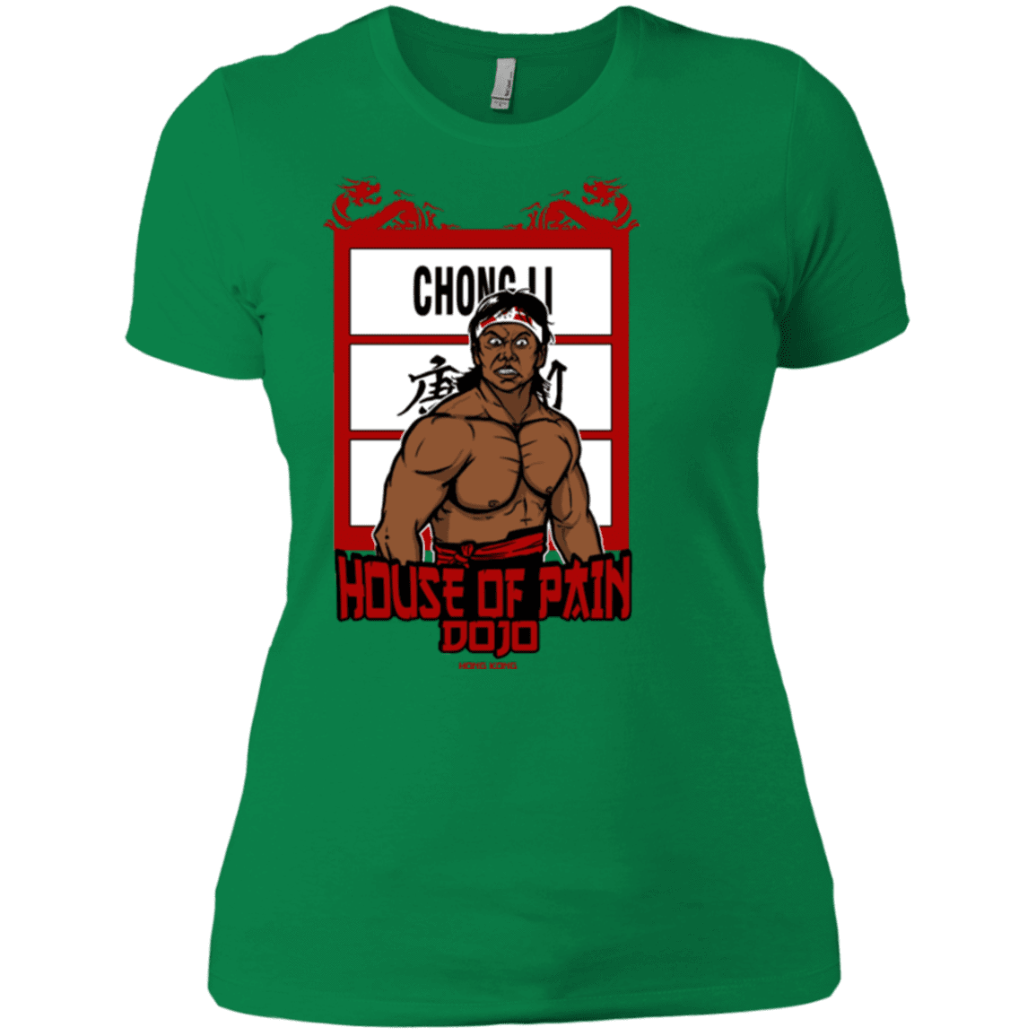 T-Shirts Kelly Green / X-Small House Of Pain Women's Premium T-Shirt