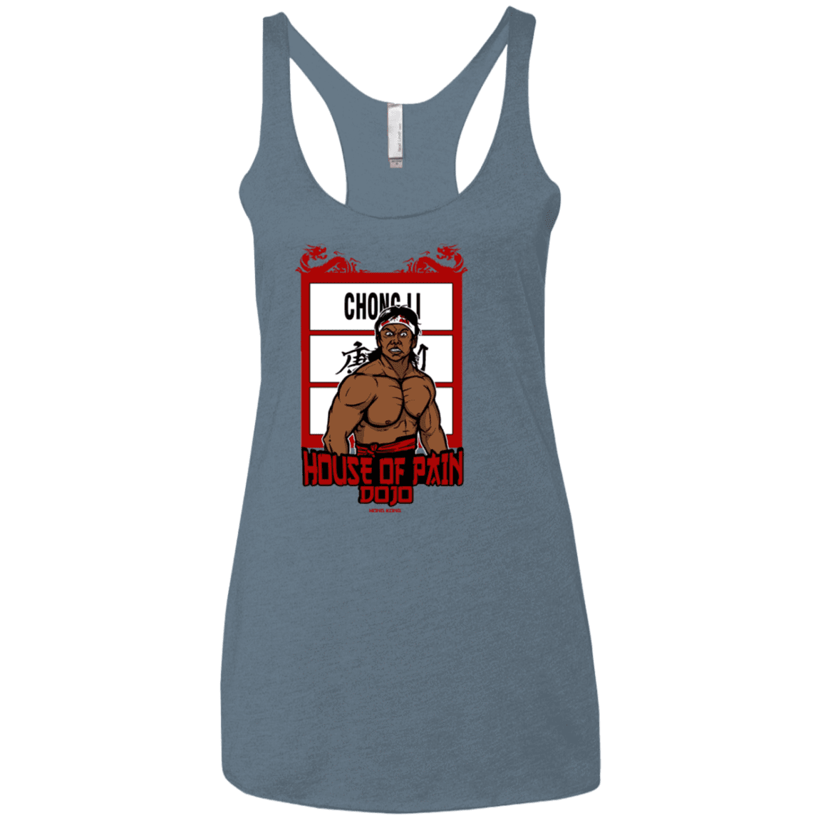 T-Shirts Indigo / X-Small House Of Pain Women's Triblend Racerback Tank
