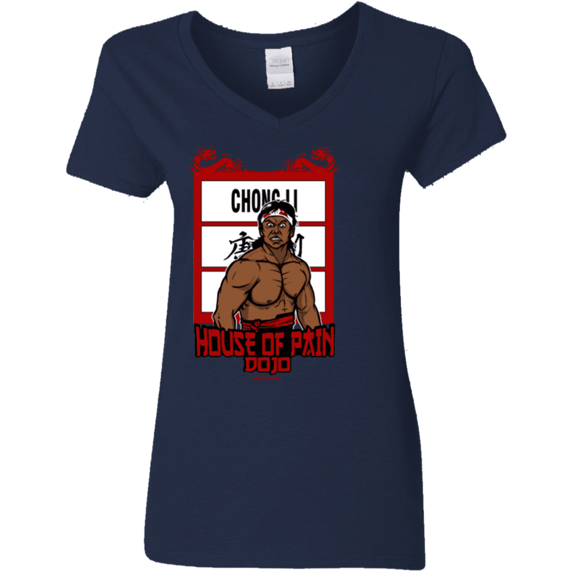 T-Shirts Navy / S House Of Pain Women's V-Neck T-Shirt