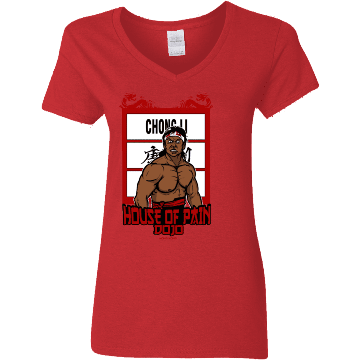 T-Shirts Red / S House Of Pain Women's V-Neck T-Shirt