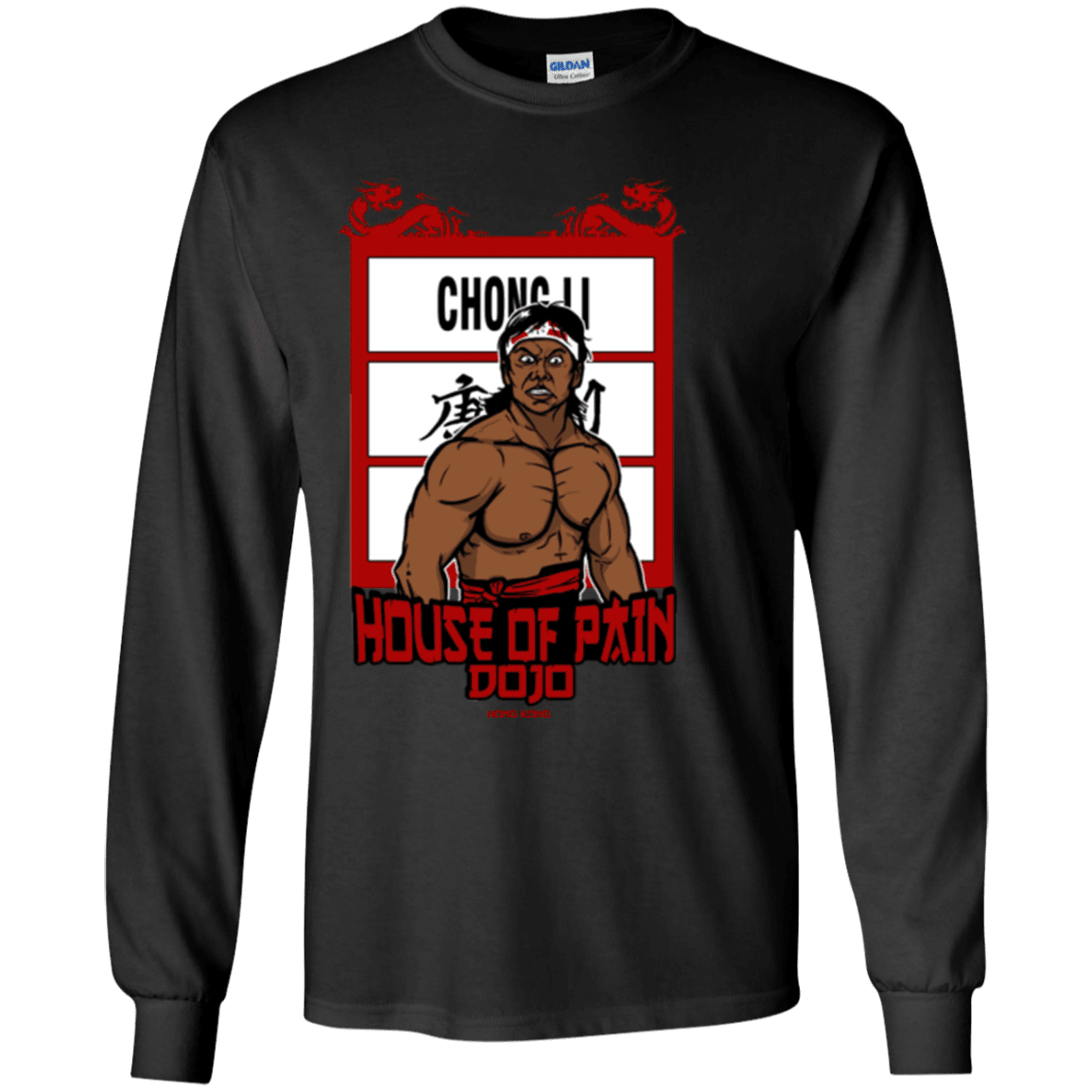 T-Shirts Black / YS House Of Pain Youth Long Sleeve T-Shirt