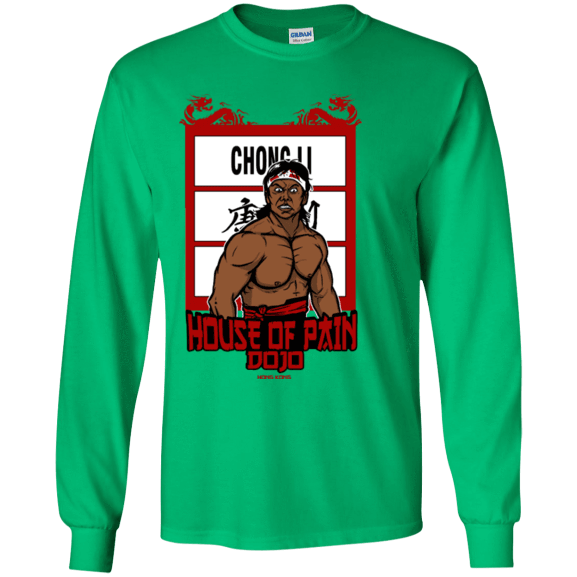 T-Shirts Irish Green / YS House Of Pain Youth Long Sleeve T-Shirt