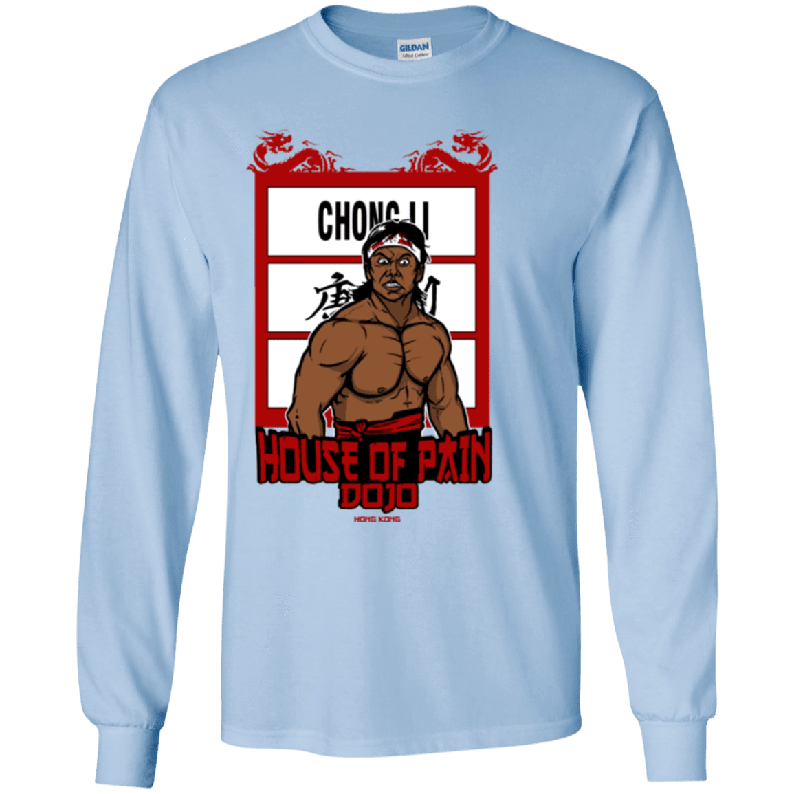T-Shirts Light Blue / YS House Of Pain Youth Long Sleeve T-Shirt