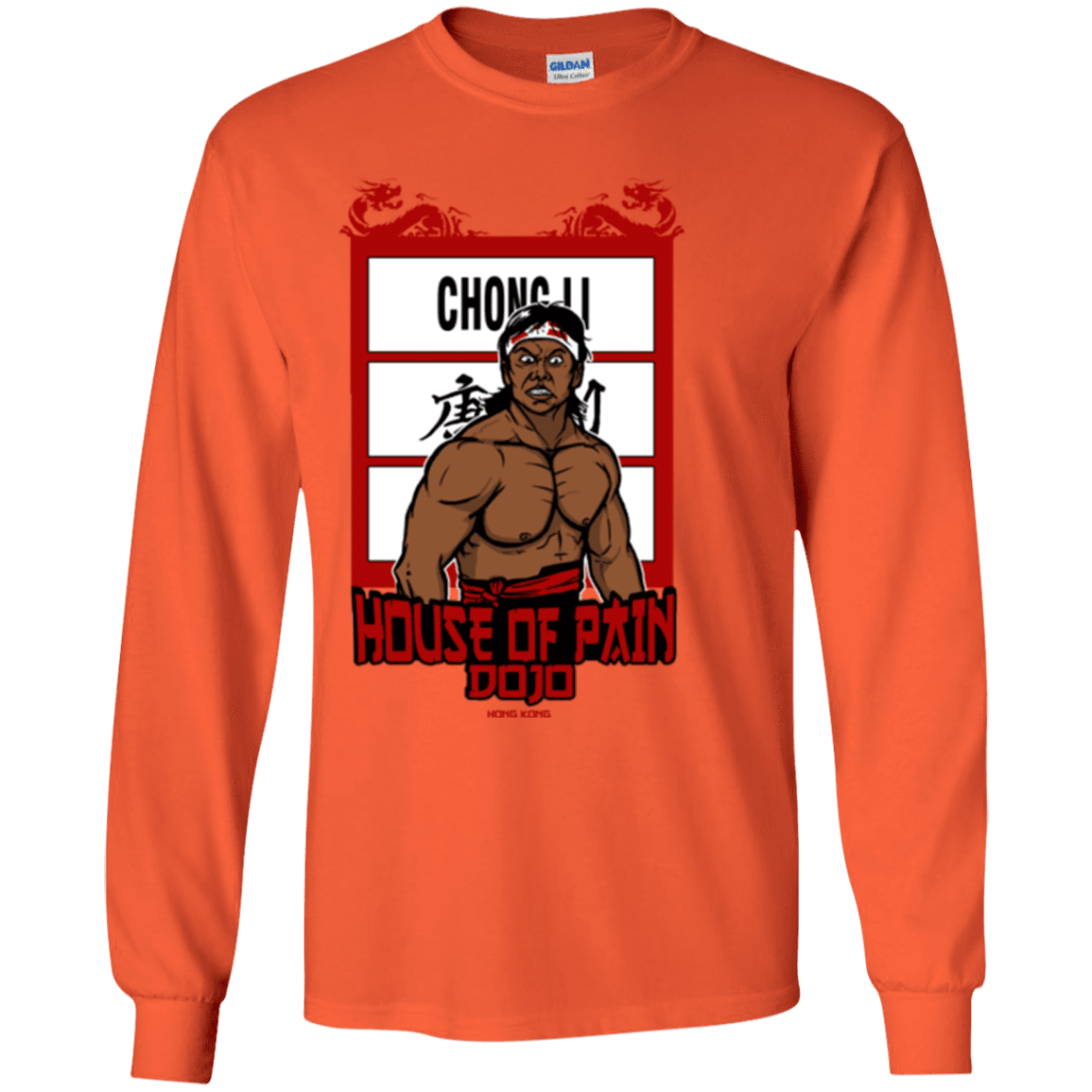 T-Shirts Orange / YS House Of Pain Youth Long Sleeve T-Shirt