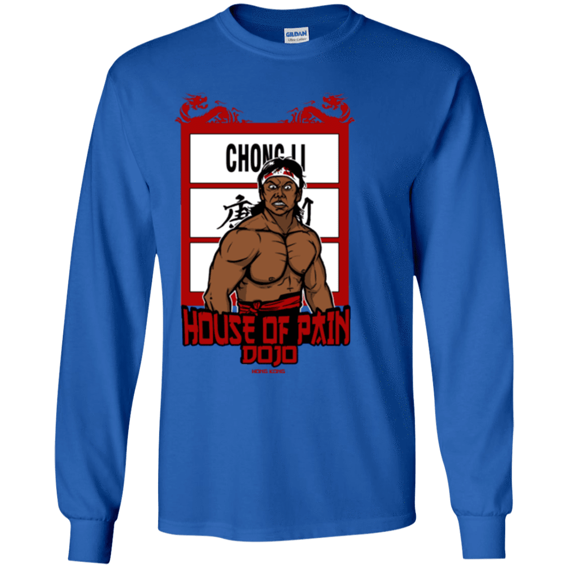 T-Shirts Royal / YS House Of Pain Youth Long Sleeve T-Shirt