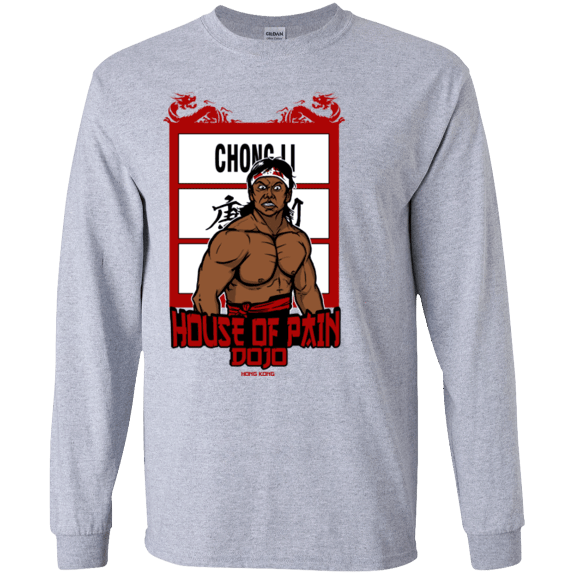 T-Shirts Sport Grey / YS House Of Pain Youth Long Sleeve T-Shirt