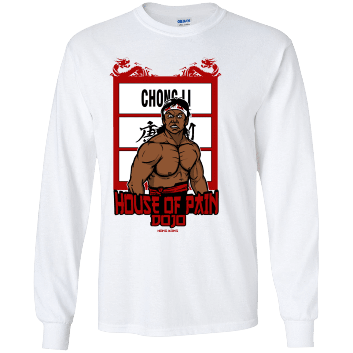 T-Shirts White / YS House Of Pain Youth Long Sleeve T-Shirt