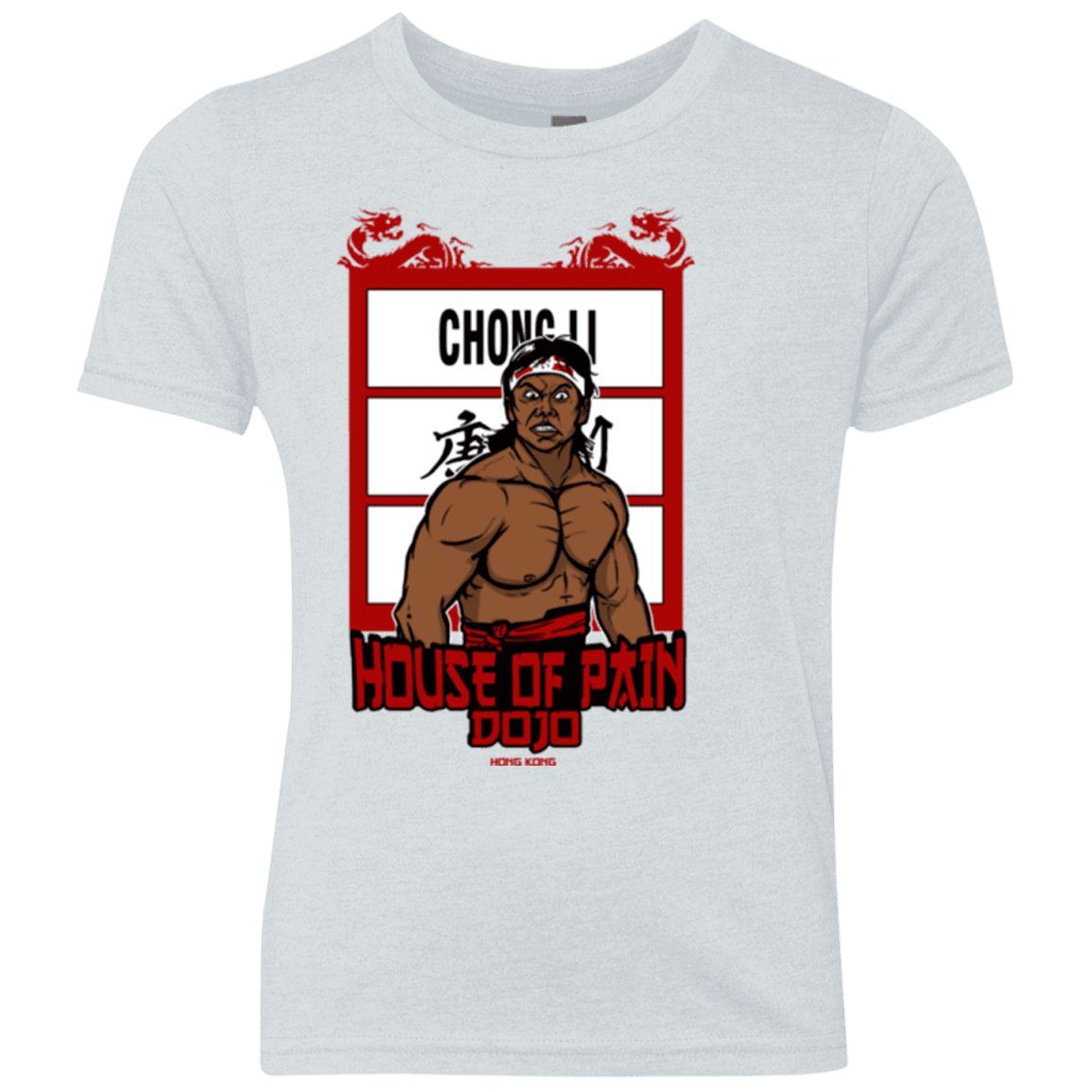 T-Shirts Heather White / YXS House Of Pain Youth Triblend T-Shirt