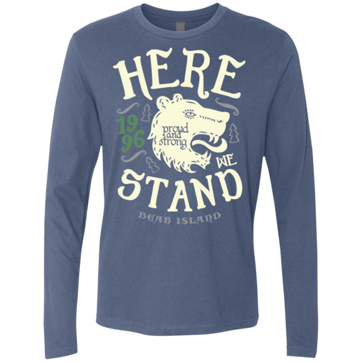 T-Shirts Indigo / Small House of Proud Men's Premium Long Sleeve