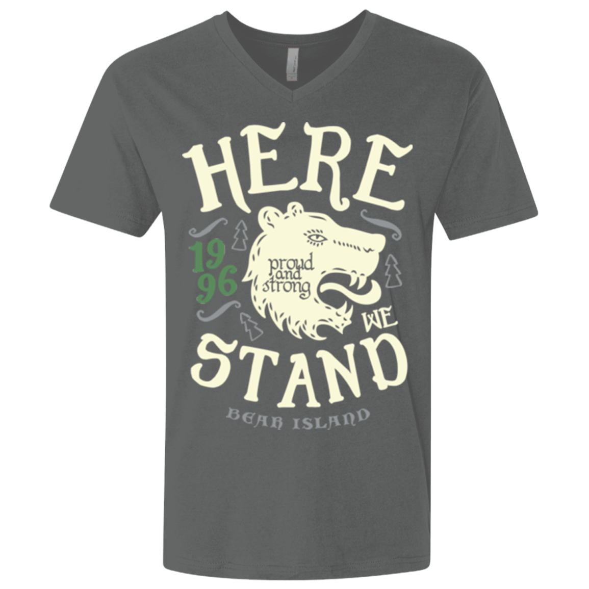 T-Shirts Heavy Metal / X-Small House of Proud Men's Premium V-Neck