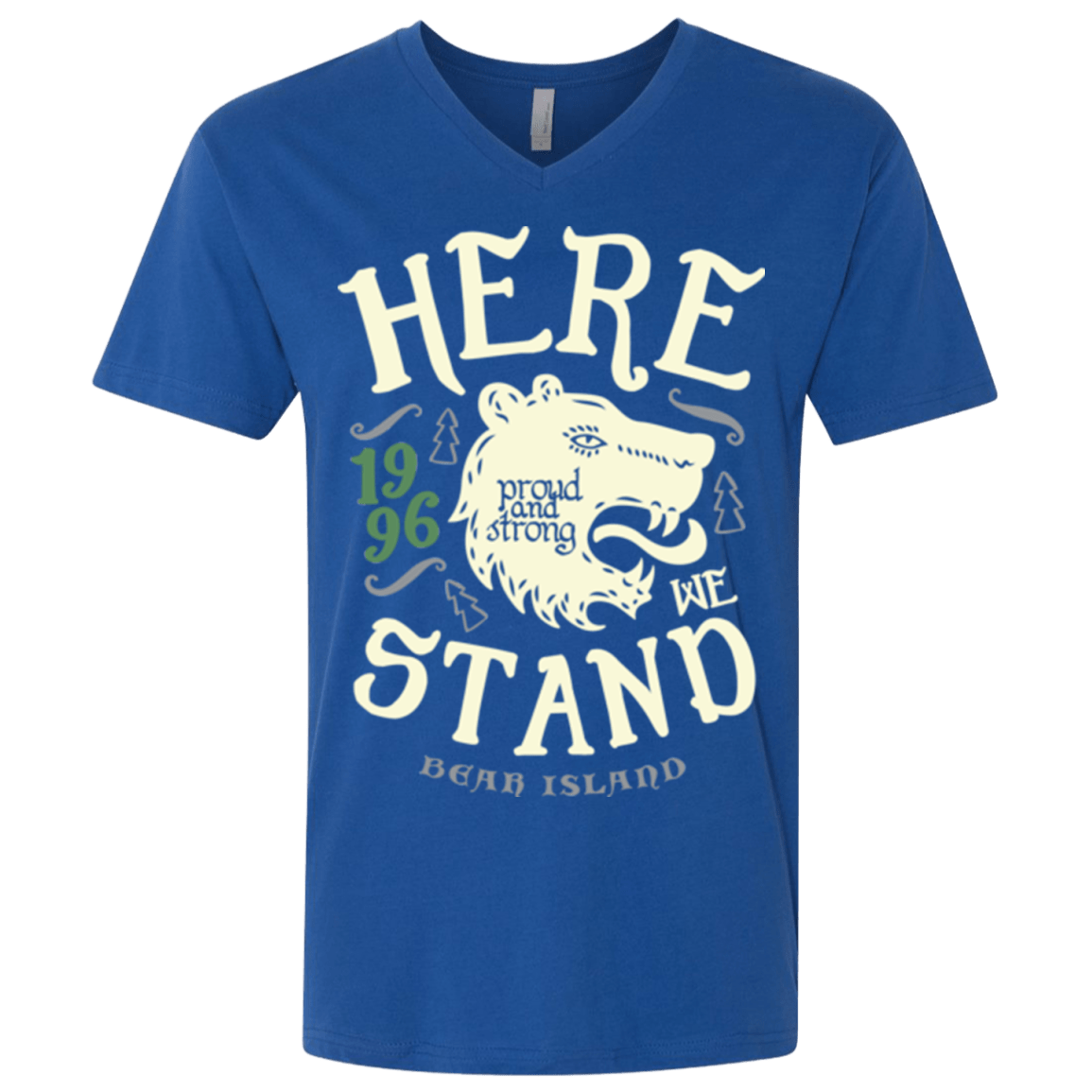 T-Shirts Royal / X-Small House of Proud Men's Premium V-Neck