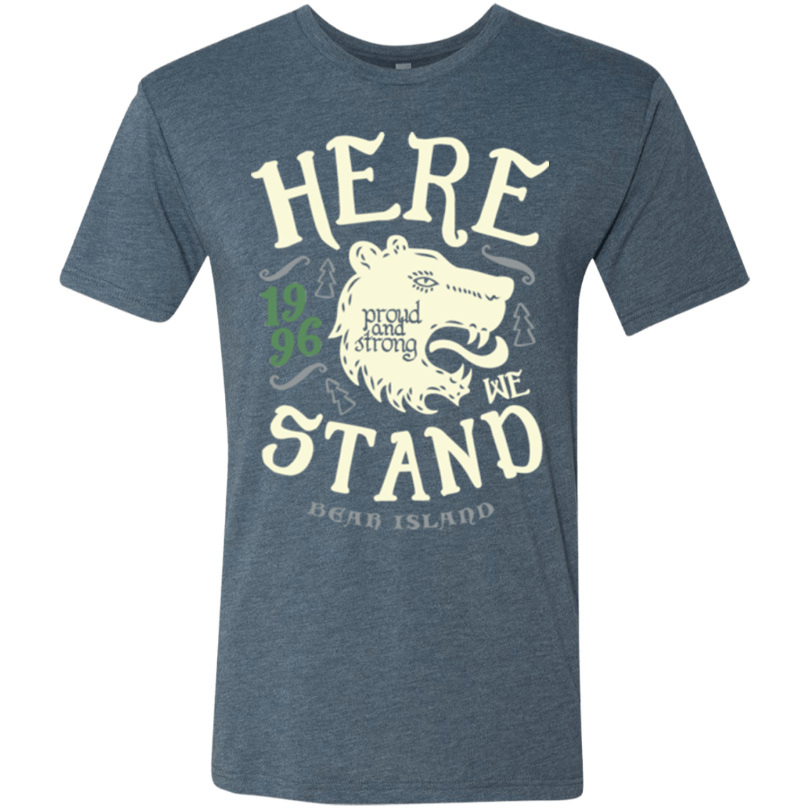 T-Shirts Indigo / Small House of Proud Men's Triblend T-Shirt