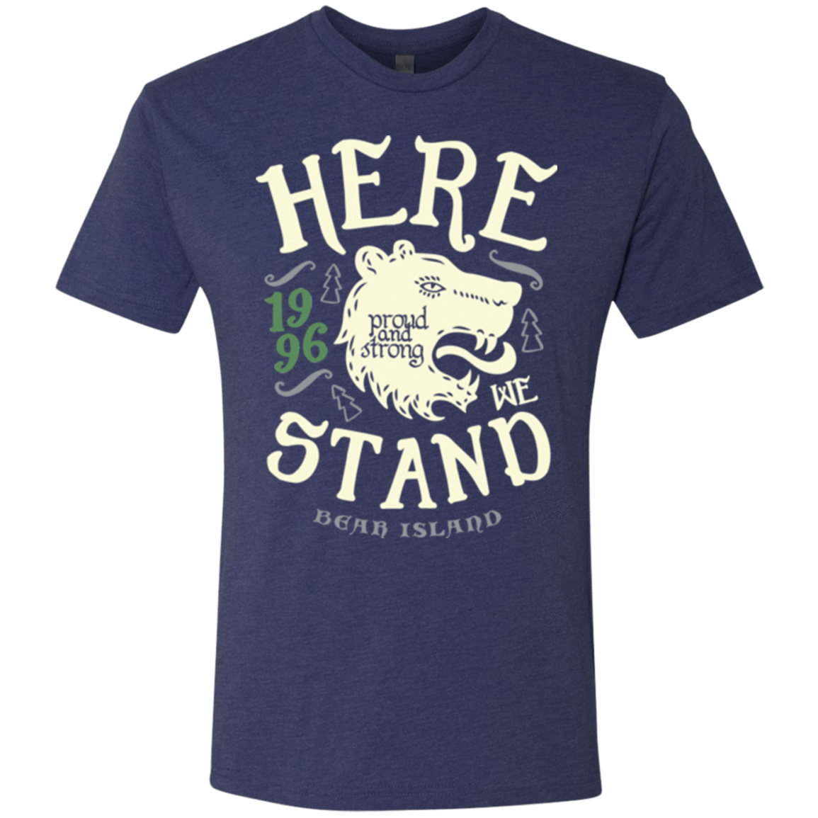 T-Shirts Vintage Navy / Small House of Proud Men's Triblend T-Shirt