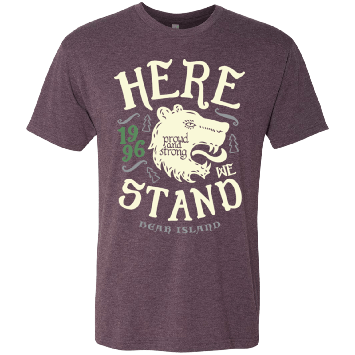 T-Shirts Vintage Purple / Small House of Proud Men's Triblend T-Shirt