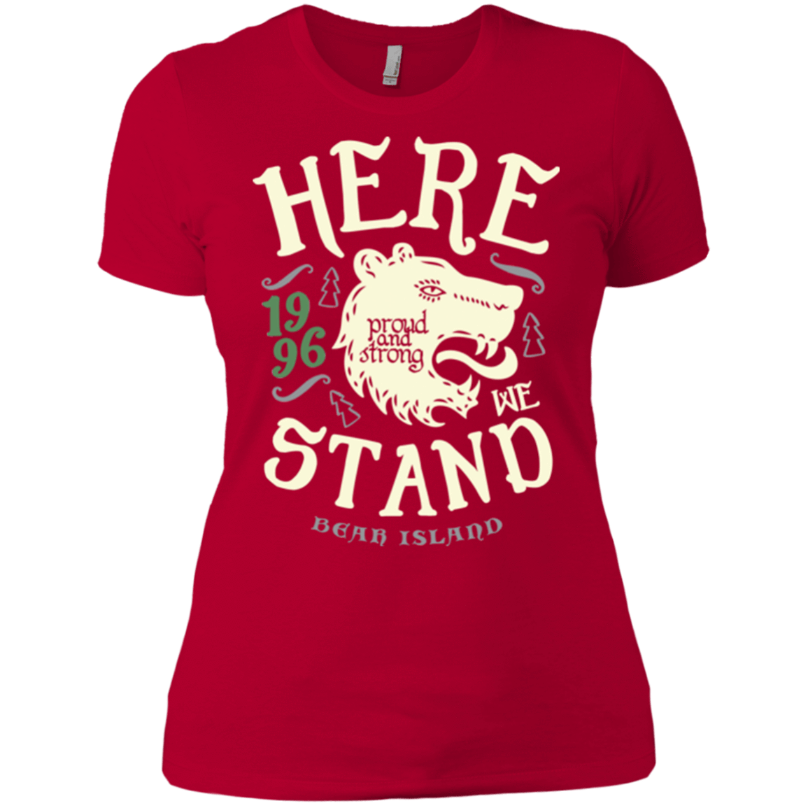 T-Shirts Red / X-Small House of Proud Women's Premium T-Shirt