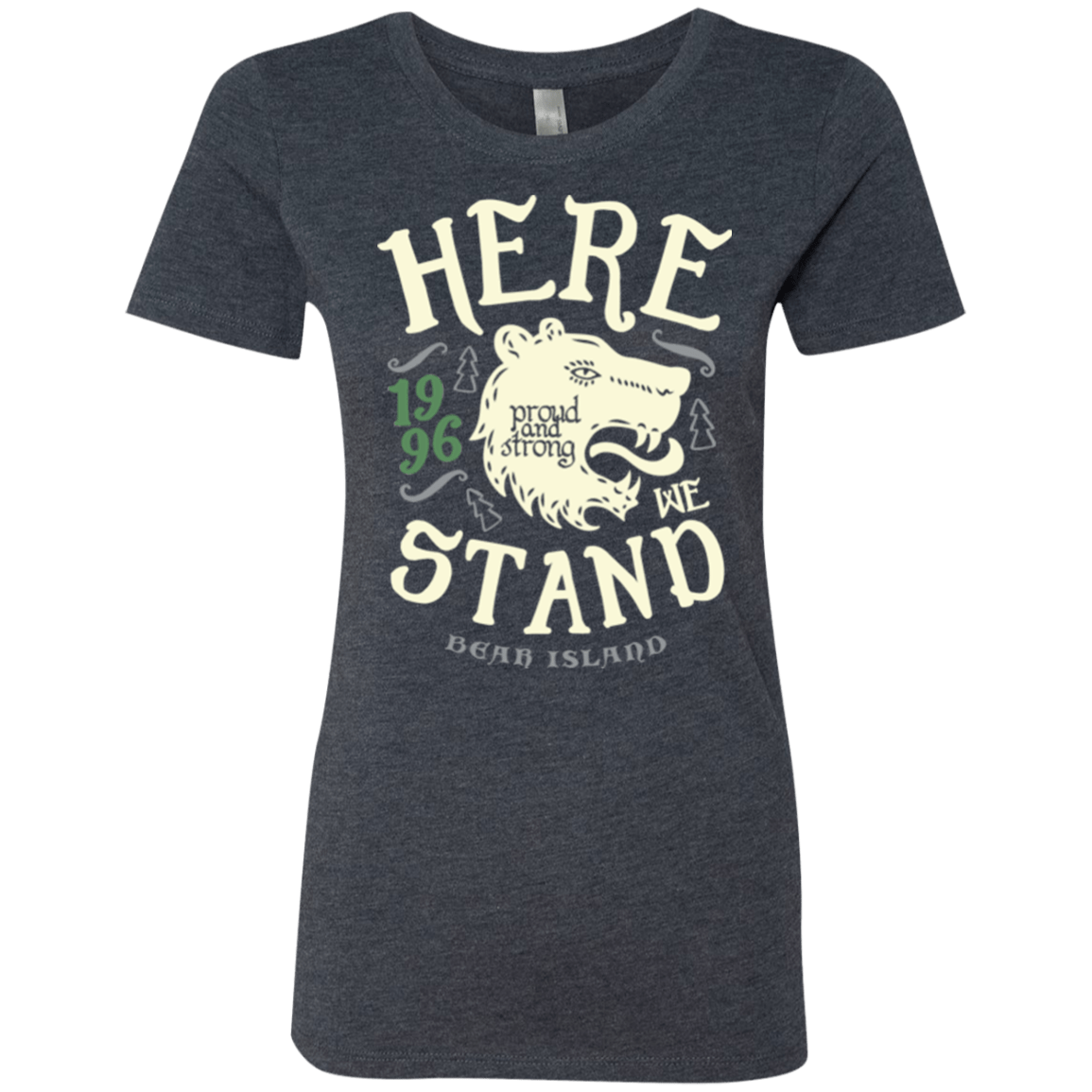 T-Shirts Vintage Navy / Small House of Proud Women's Triblend T-Shirt