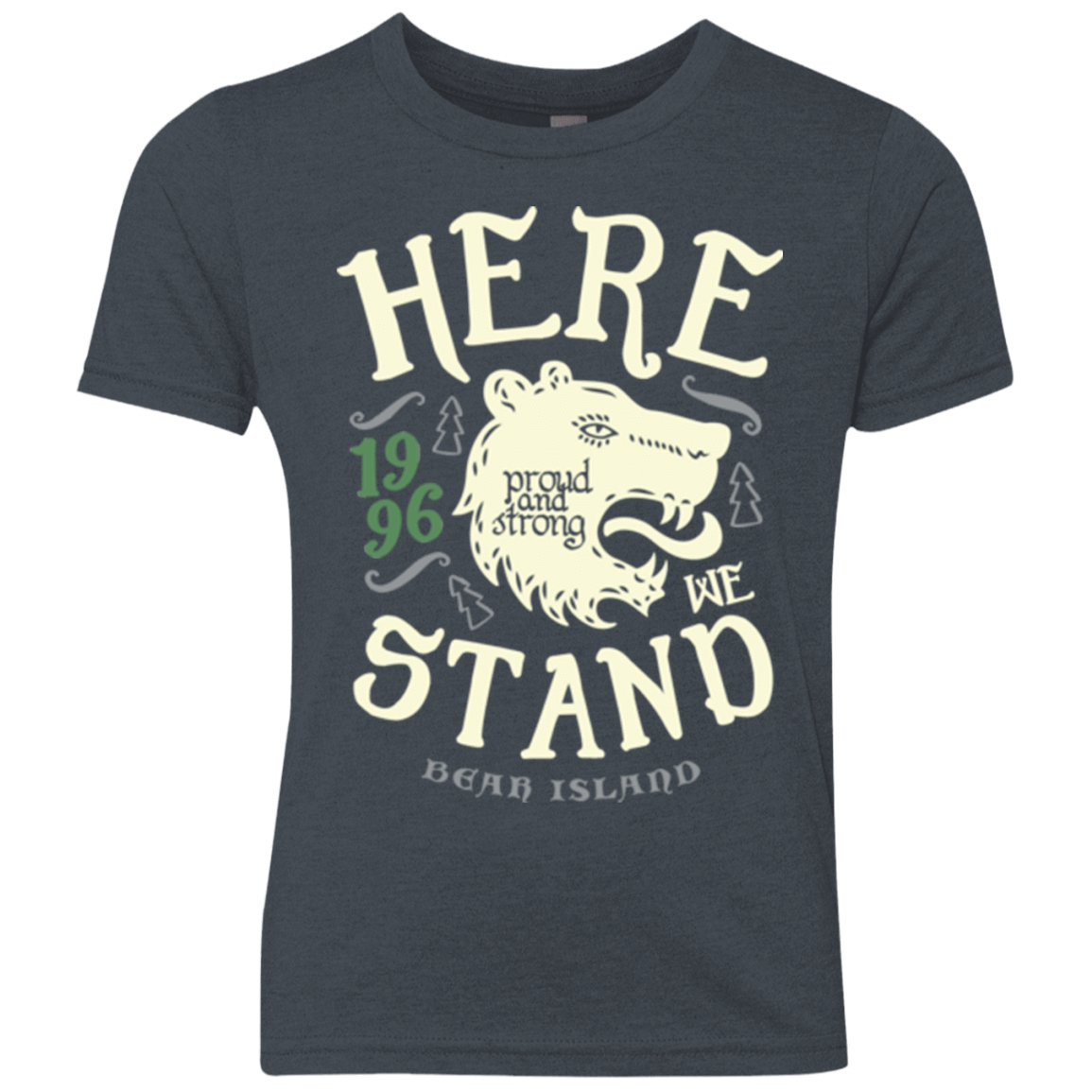 T-Shirts Vintage Navy / YXS House of Proud Youth Triblend T-Shirt