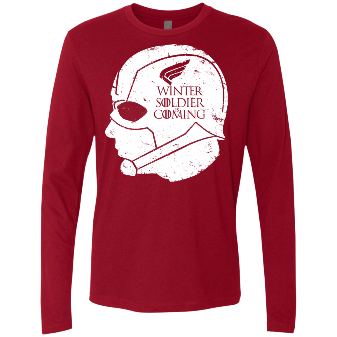 T-Shirts Cardinal / S House Rogers Men's Premium Long Sleeve