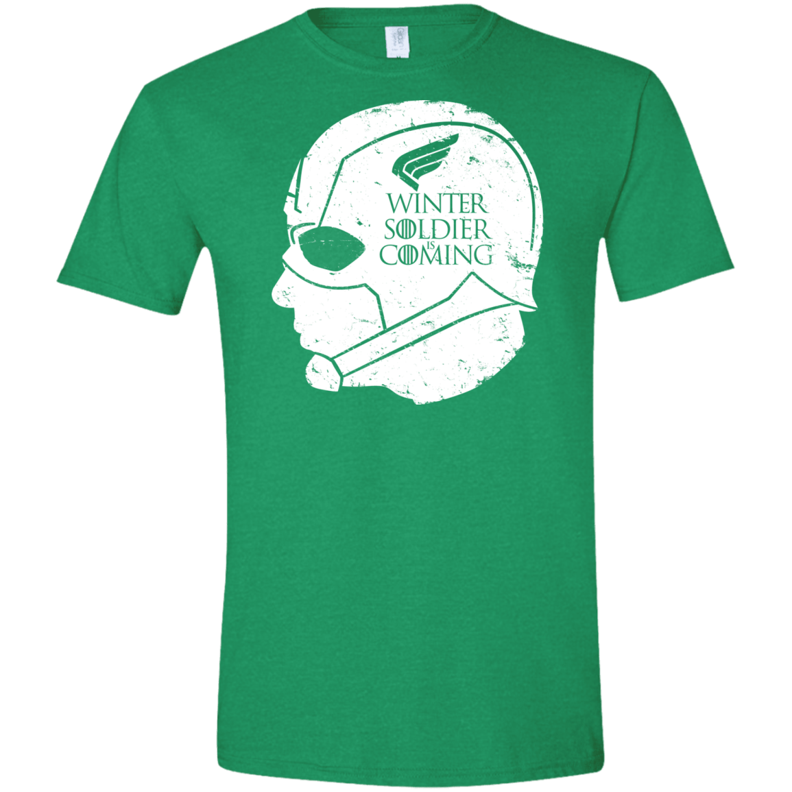 T-Shirts Heather Irish Green / S House Rogers Men's Semi-Fitted Softstyle