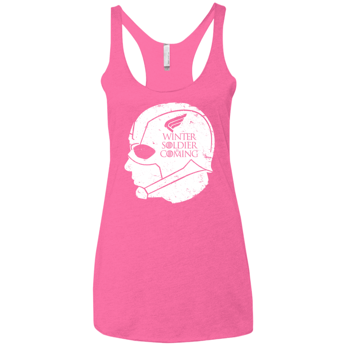T-Shirts Vintage Pink / X-Small House Rogers Women's Triblend Racerback Tank
