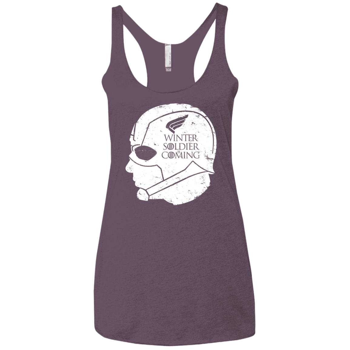 T-Shirts Vintage Purple / X-Small House Rogers Women's Triblend Racerback Tank