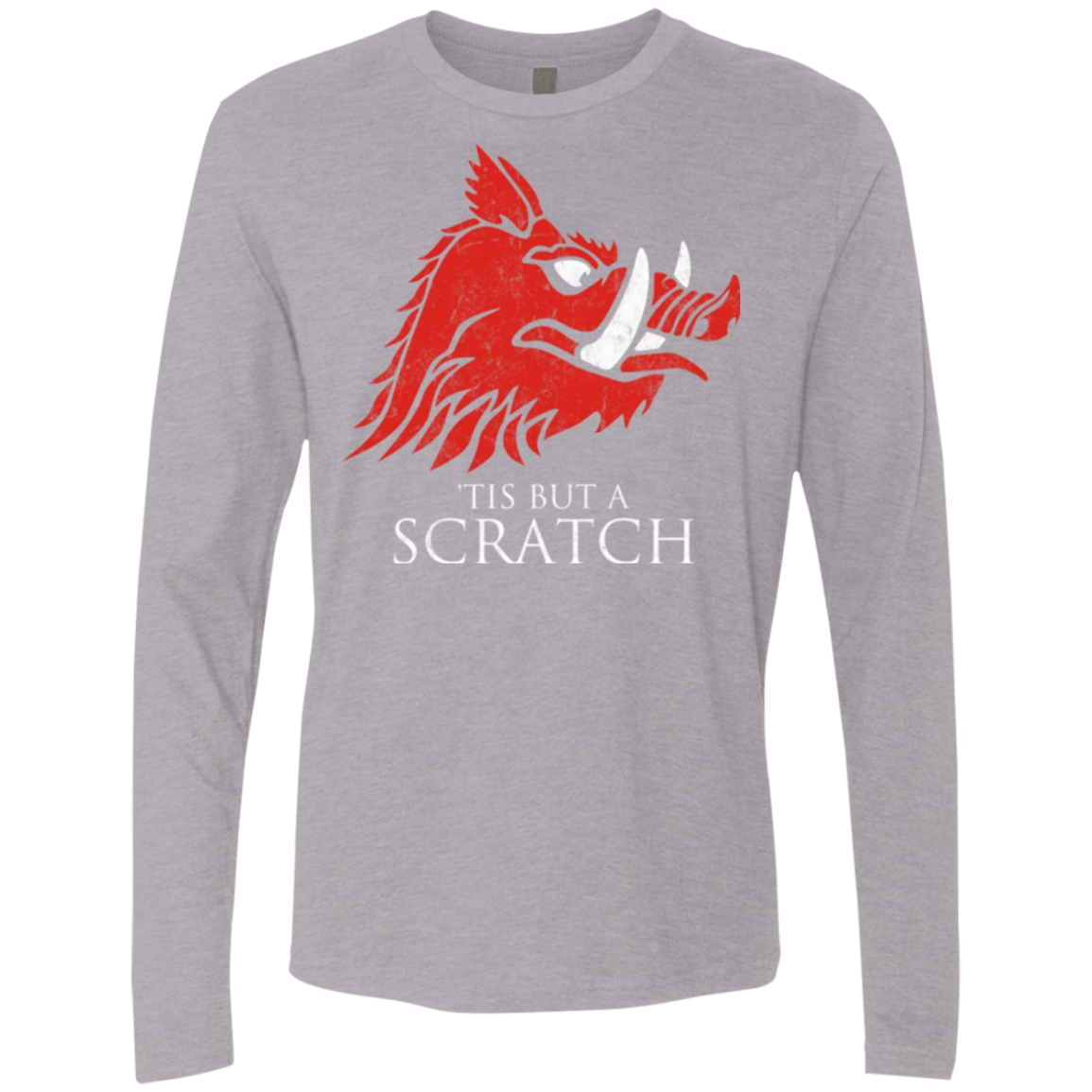 T-Shirts Heather Grey / Small House Scratch Men's Premium Long Sleeve