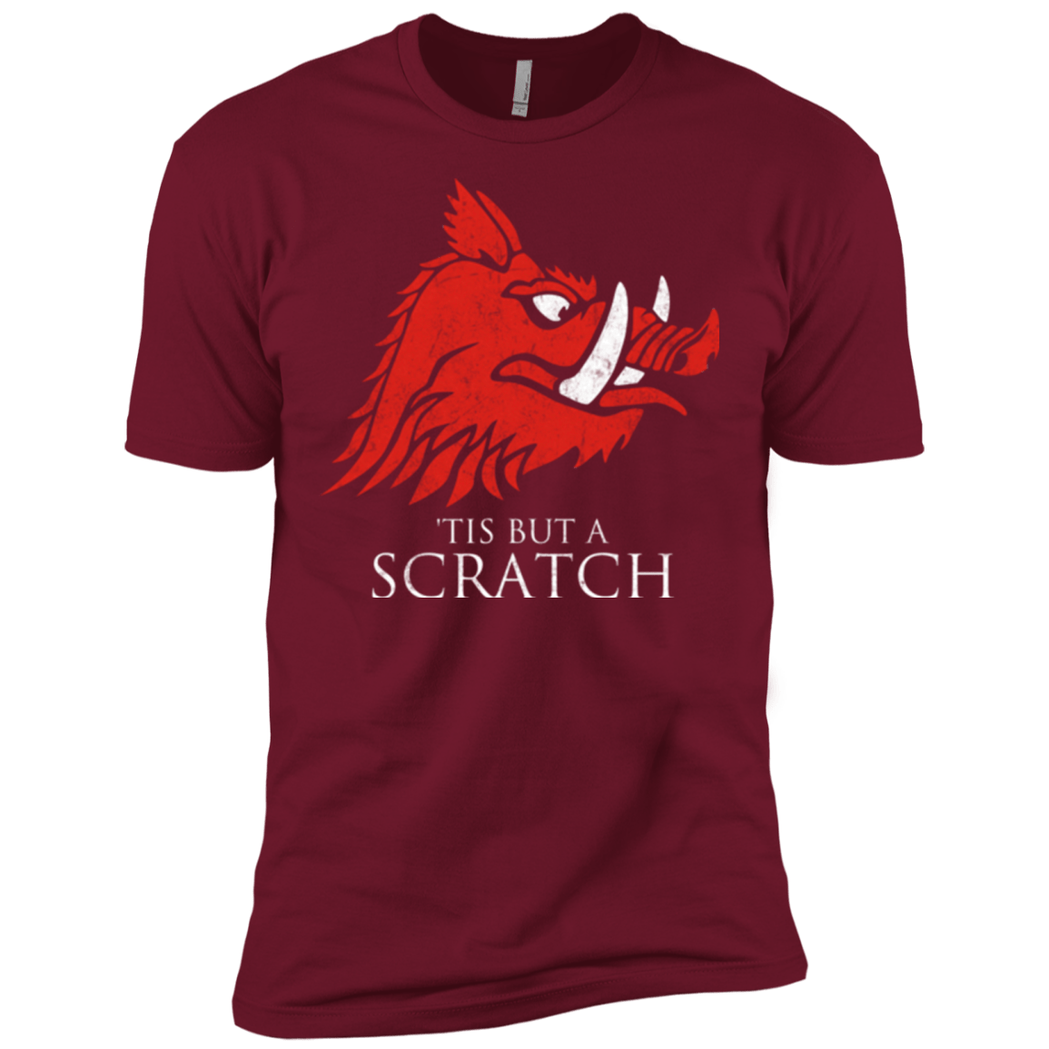 T-Shirts Cardinal / X-Small House Scratch Men's Premium T-Shirt