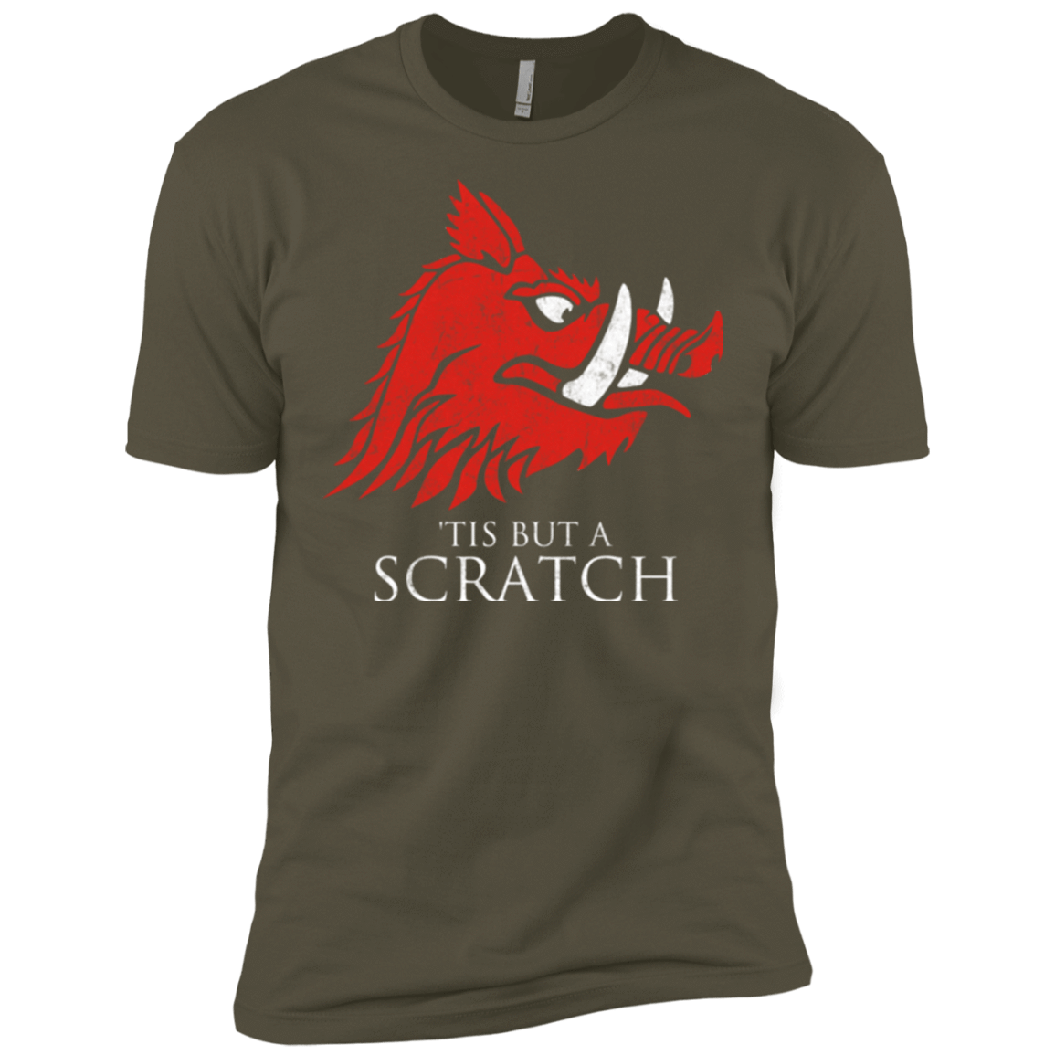 T-Shirts Military Green / X-Small House Scratch Men's Premium T-Shirt