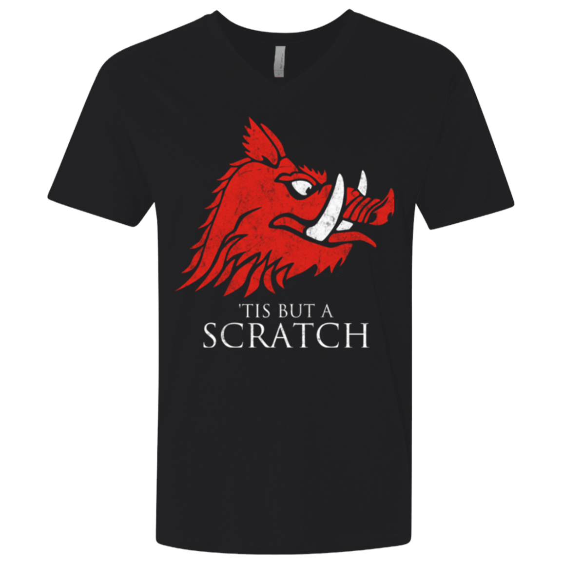 T-Shirts Black / X-Small House Scratch Men's Premium V-Neck