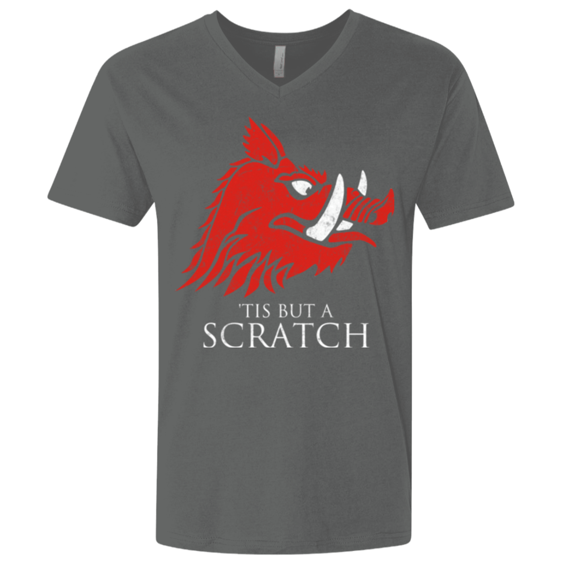 T-Shirts Heavy Metal / X-Small House Scratch Men's Premium V-Neck