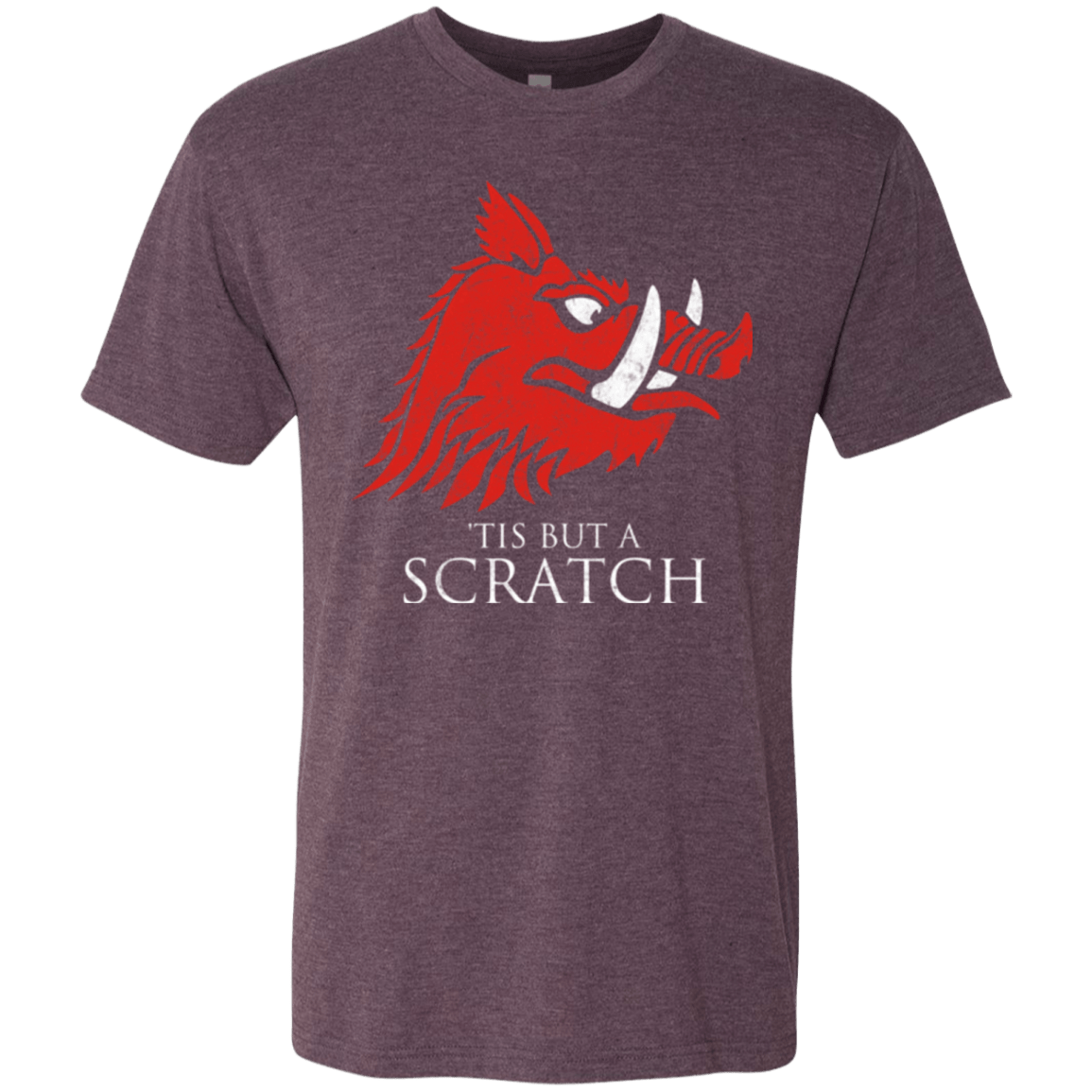 T-Shirts Vintage Purple / Small House Scratch Men's Triblend T-Shirt