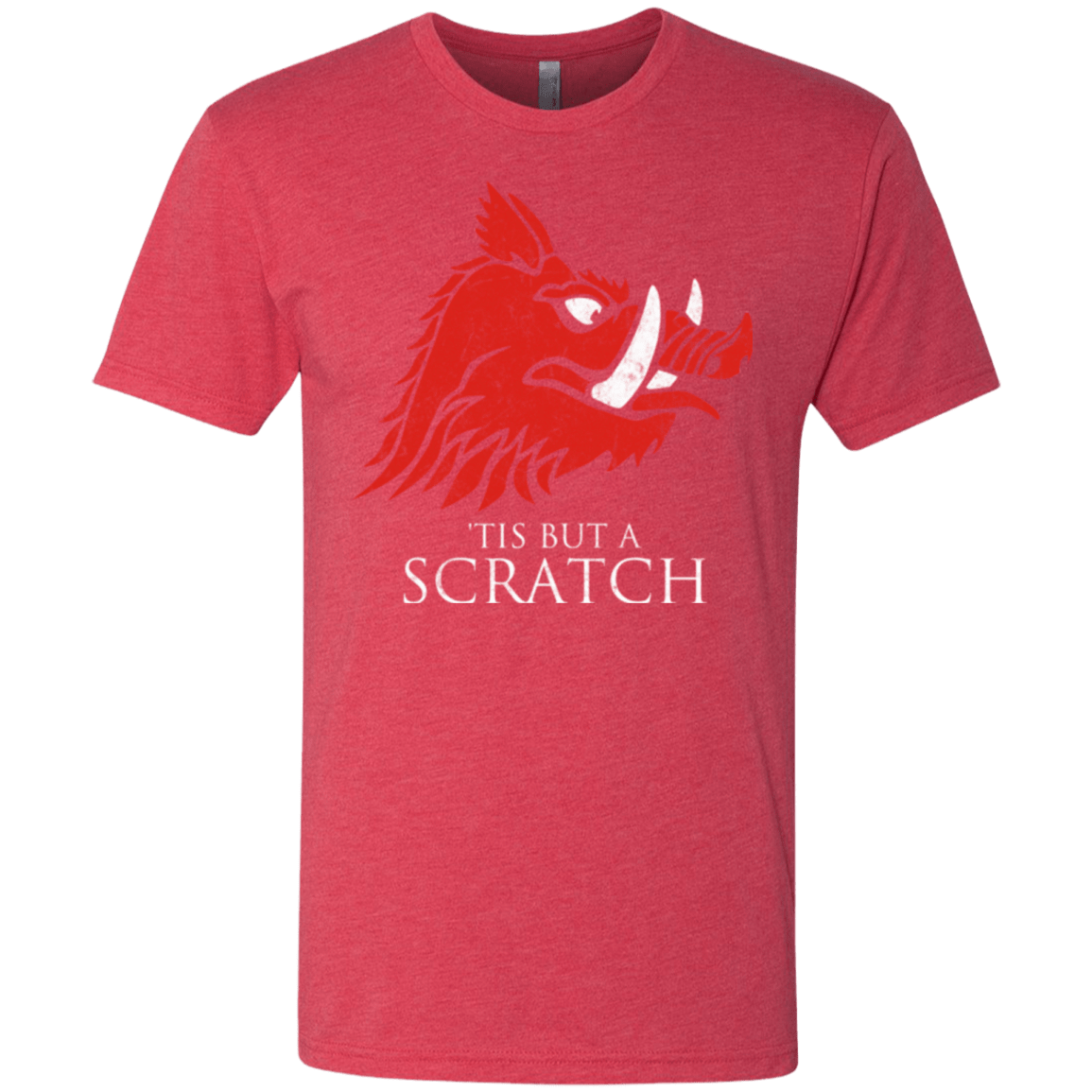 T-Shirts Vintage Red / Small House Scratch Men's Triblend T-Shirt