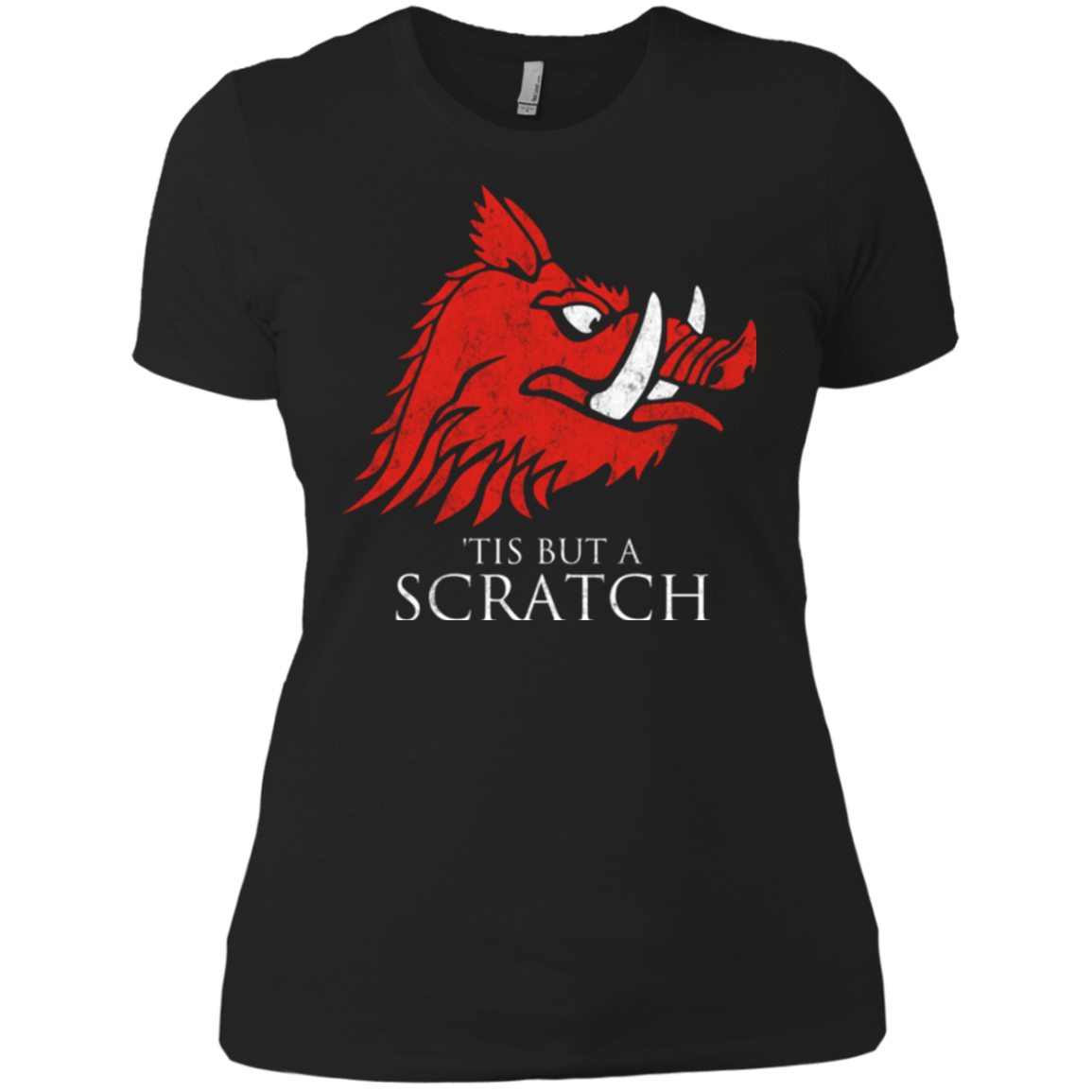 T-Shirts Black / X-Small House Scratch Women's Premium T-Shirt