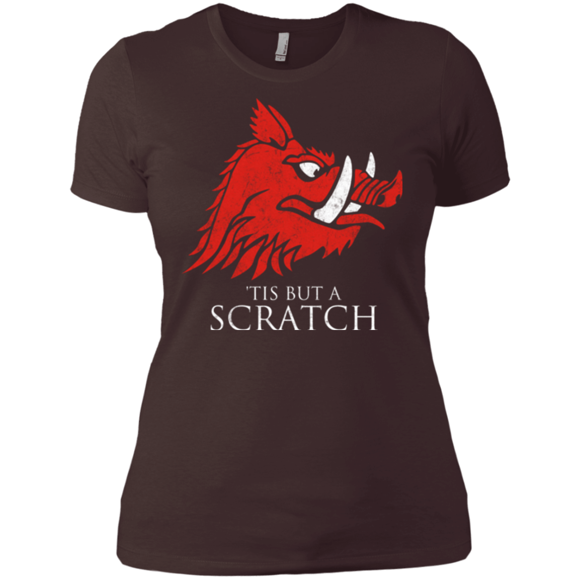 T-Shirts Dark Chocolate / X-Small House Scratch Women's Premium T-Shirt