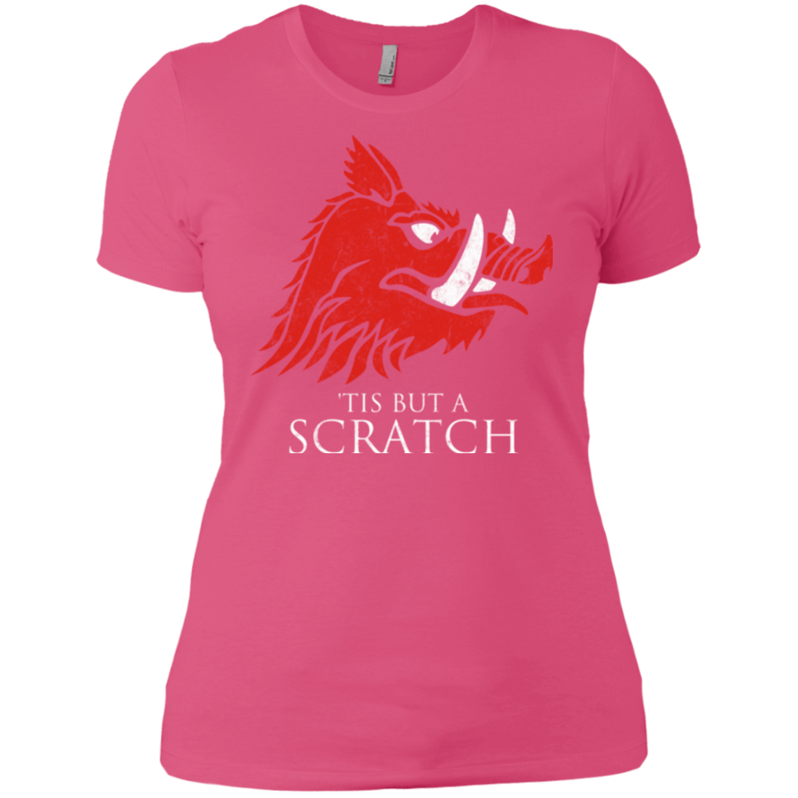 T-Shirts Hot Pink / X-Small House Scratch Women's Premium T-Shirt