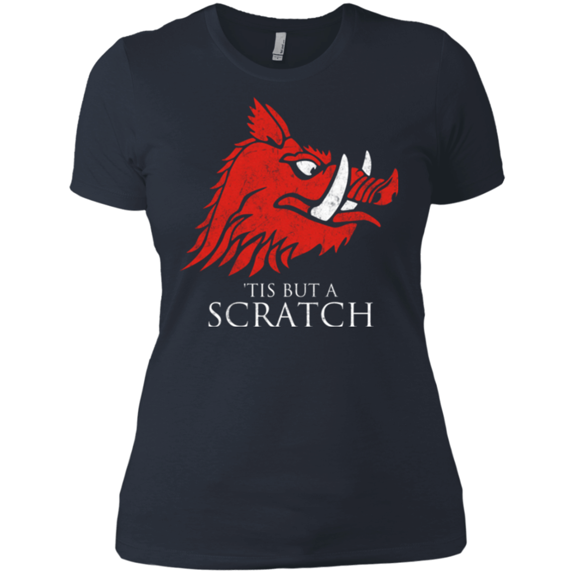 T-Shirts Indigo / X-Small House Scratch Women's Premium T-Shirt