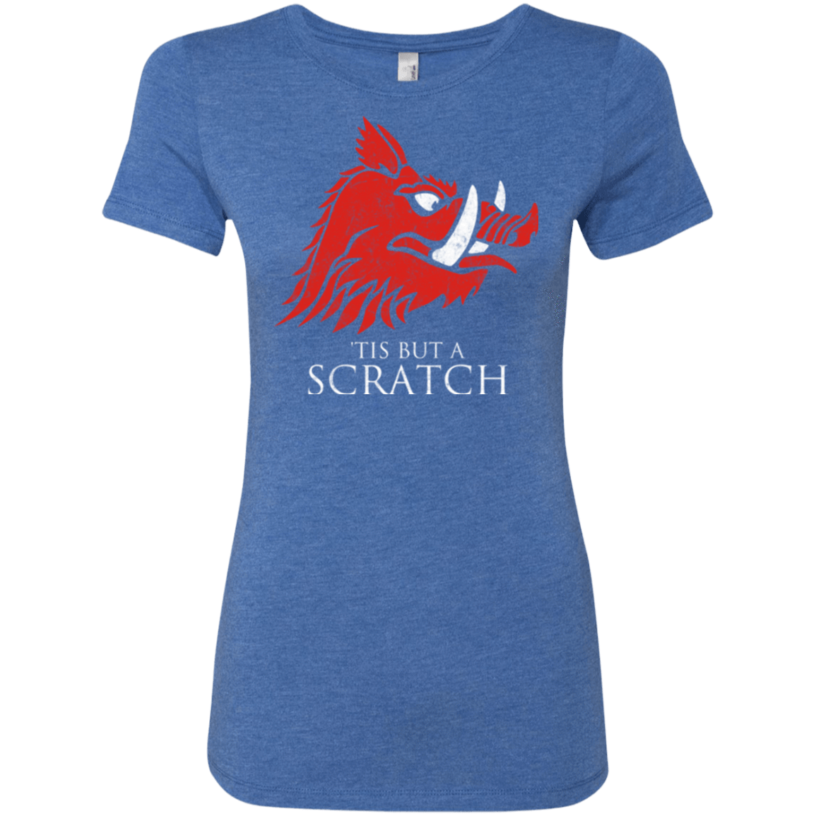T-Shirts Vintage Royal / Small House Scratch Women's Triblend T-Shirt