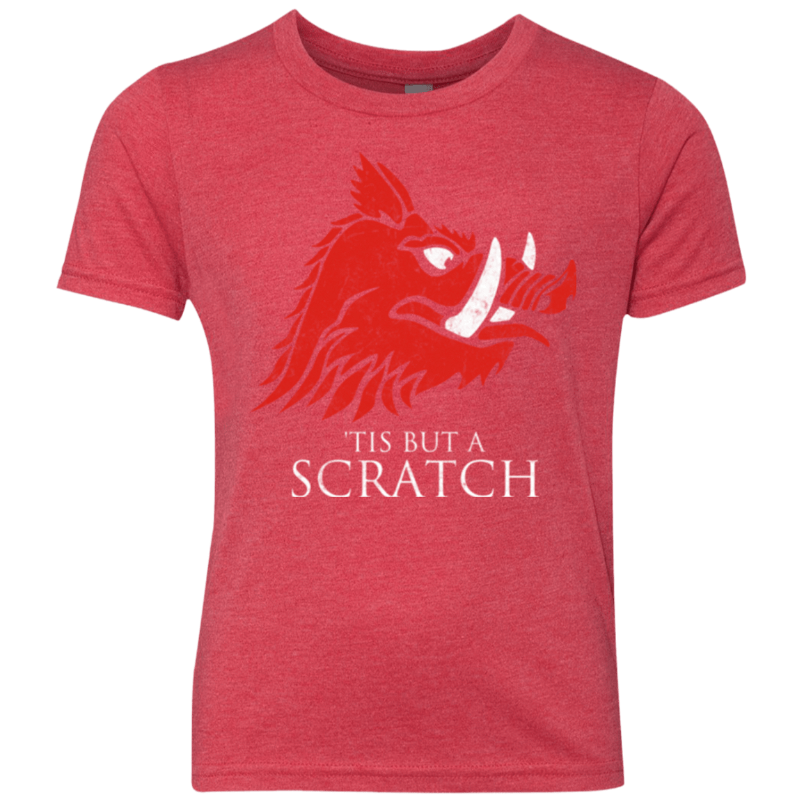 T-Shirts Vintage Red / YXS House Scratch Youth Triblend T-Shirt