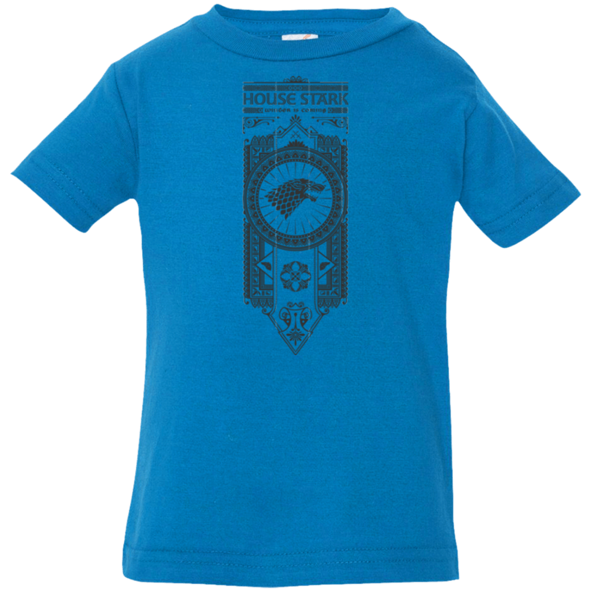 T-Shirts Cobalt / 6 Months House Stark Black Infant Premium T-Shirt