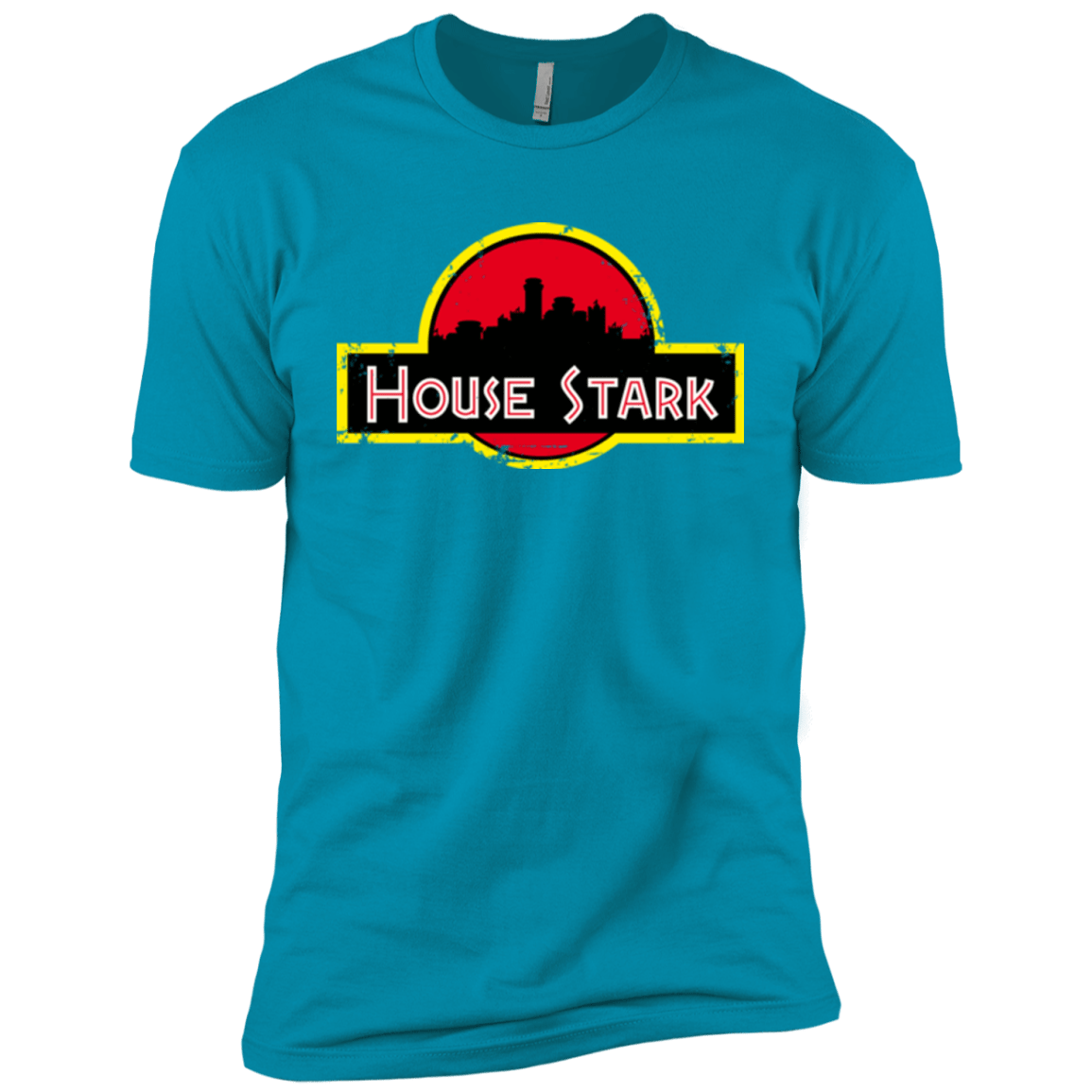 T-Shirts Turquoise / YXS House Stark Boys Premium T-Shirt