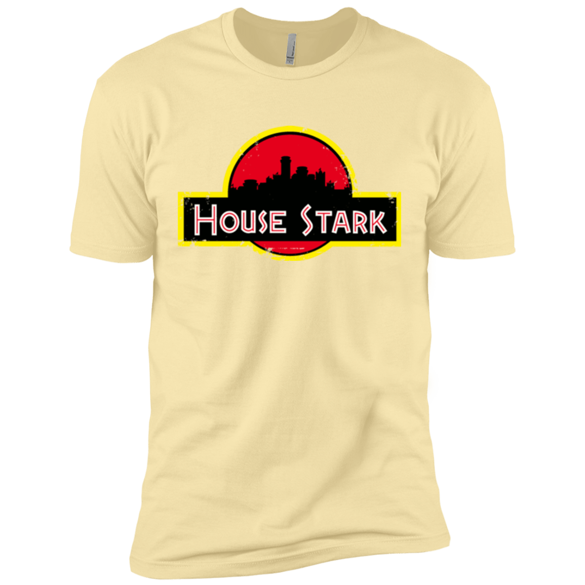 T-Shirts Banana Cream / X-Small House Stark Men's Premium T-Shirt