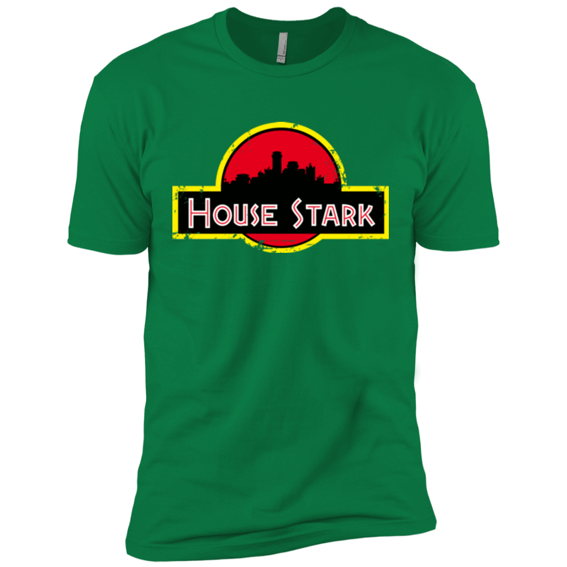 T-Shirts Kelly Green / X-Small House Stark Men's Premium T-Shirt