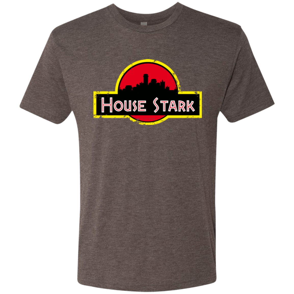T-Shirts Macchiato / Small House Stark Men's Triblend T-Shirt